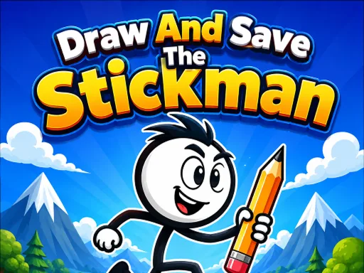Play Draw And Save The Stickman Online