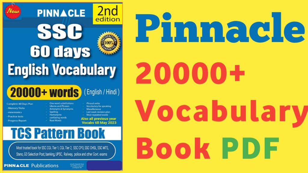 Pinnacle Vocabulary Book PDF Download