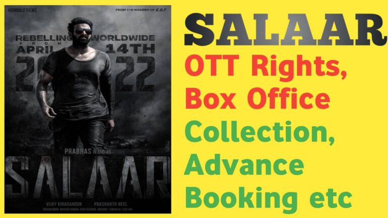 SALAAR Movie OTT Release Date, Box Office Collection, Advance Booking - Salaar Vs Jawan Prediction