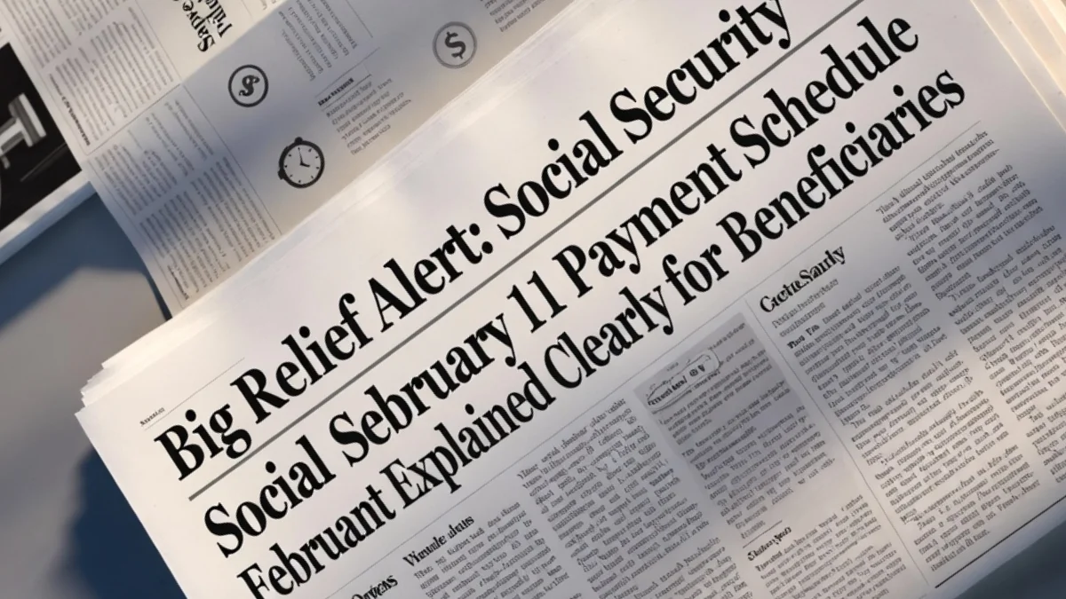 Social Security February 16 Payment Alert